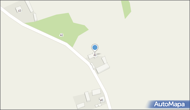 Dąbrowa, Dąbrowa, 41, mapa Dąbrowa