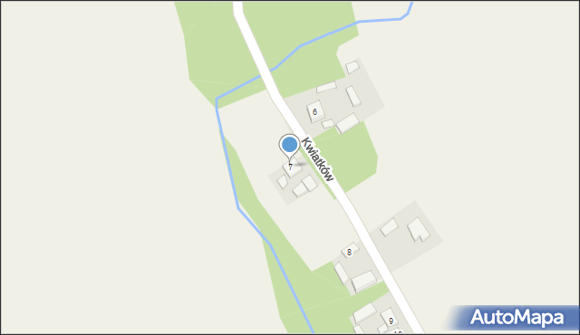 Dąbrowa, Dąbrowa, 7, mapa Dąbrowa