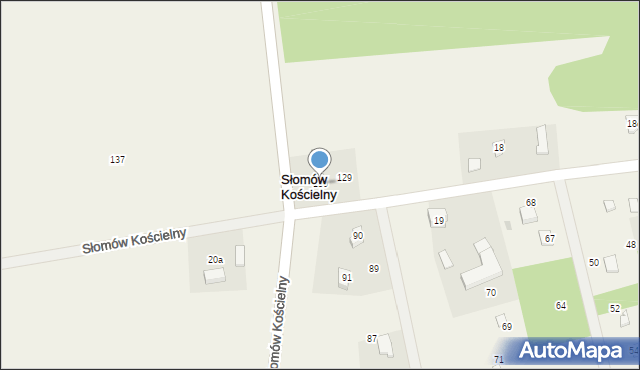 Dąbrowa, Dąbrowa, 130, mapa Dąbrowa