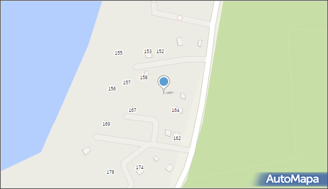 Dąbrowa, Dąbrowa, 165, mapa Dąbrowa