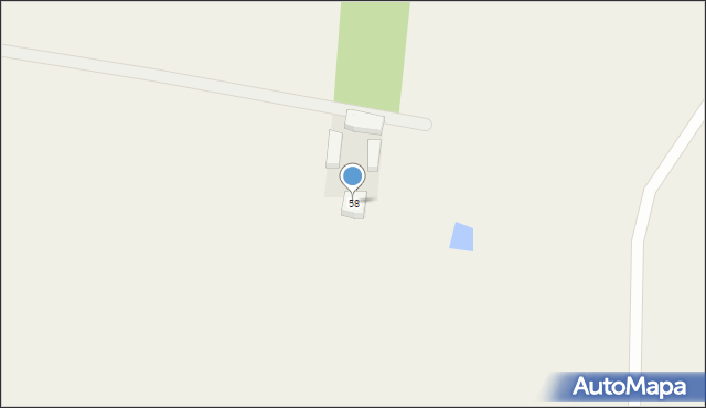 Dąbrowa, Dąbrowa, 58, mapa Dąbrowa