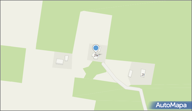 Dąbrowa, Dąbrowa, 29a, mapa Dąbrowa