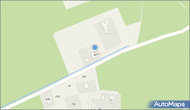 Dąbrowa, Dąbrowa, 44, mapa Dąbrowa