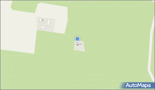 Dąbrowa, Dąbrowa, 54, mapa Dąbrowa