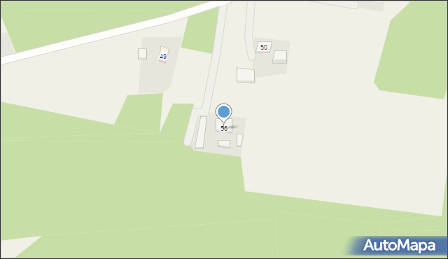 Dąbrowa, Dąbrowa, 56, mapa Dąbrowa