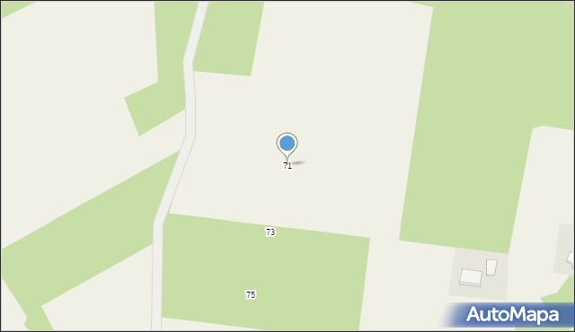 Dąbrowa, Dąbrowa, 71, mapa Dąbrowa