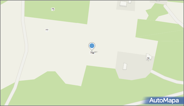 Dąbrowa, Dąbrowa, 79e, mapa Dąbrowa