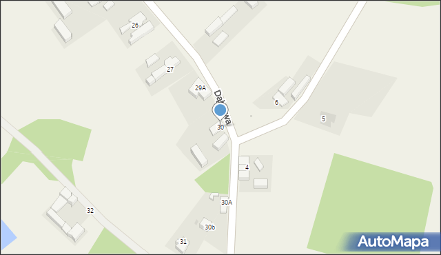 Dąbrowa, Dąbrowa, 30, mapa Dąbrowa