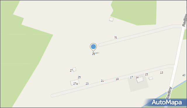 Dąbrowa, Dąbrowa, 29, mapa Dąbrowa