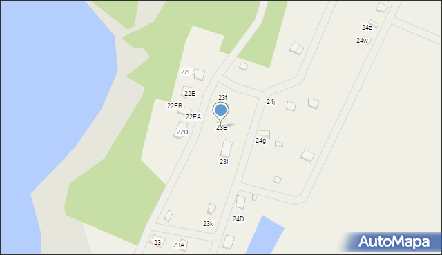 Dąbrowa, Dąbrowa, 23E, mapa Dąbrowa