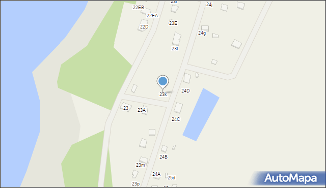 Dąbrowa, Dąbrowa, 23k, mapa Dąbrowa