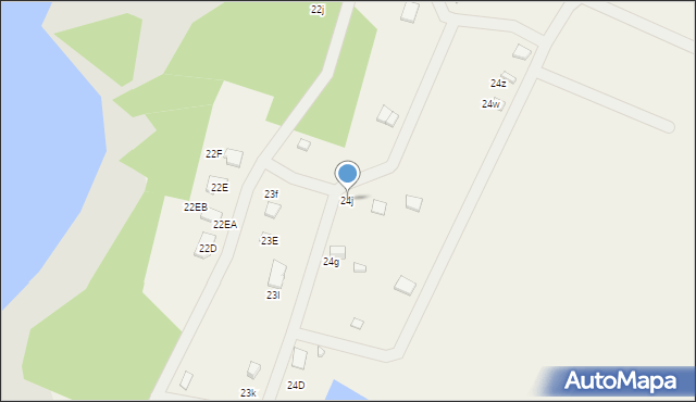 Dąbrowa, Dąbrowa, 24j, mapa Dąbrowa