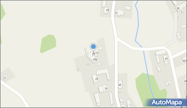 Dąbrowa, Dąbrowa, 26, mapa Dąbrowa