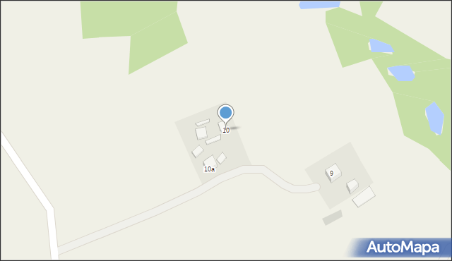 Dąbrowa, Dąbrowa, 10, mapa Dąbrowa