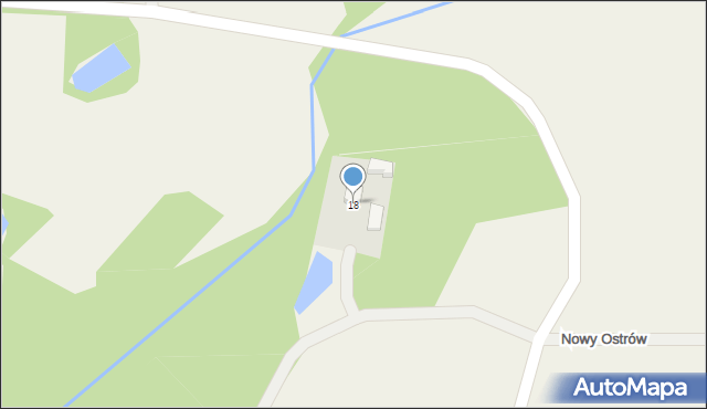 Dąbrowa, Dąbrowa, 18, mapa Dąbrowa