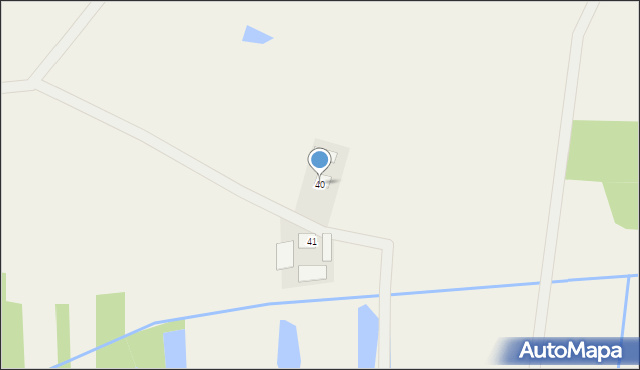 Dąbrowa, Dąbrowa, 40, mapa Dąbrowa