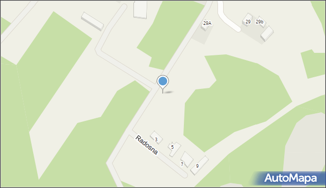 Dąbrowa, Dąbrowa, 29f, mapa Dąbrowa