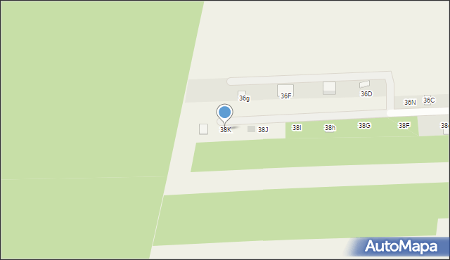 Dąbrowa, Dąbrowa, 38K, mapa Dąbrowa