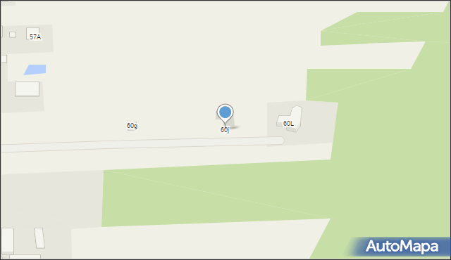 Dąbrowa, Dąbrowa, 60j, mapa Dąbrowa