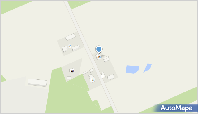 Dąbrowa, Dąbrowa, 3a, mapa Dąbrowa