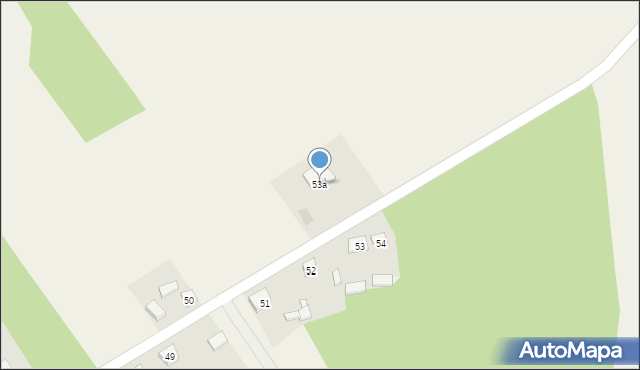 Dąbrowa, Dąbrowa, 53a, mapa Dąbrowa