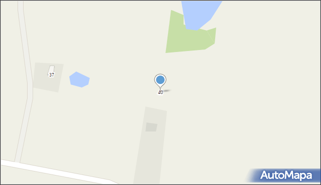 Dąbrowa Człuchowska, Dąbrowa Człuchowska, 40, mapa Dąbrowa Człuchowska