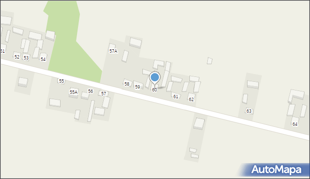 Dąbrowa Dolna, Dąbrowa Dolna, 60, mapa Dąbrowa Dolna