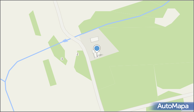 Dąbrowa Duża, Dąbrowa Duża, 1, mapa Dąbrowa Duża