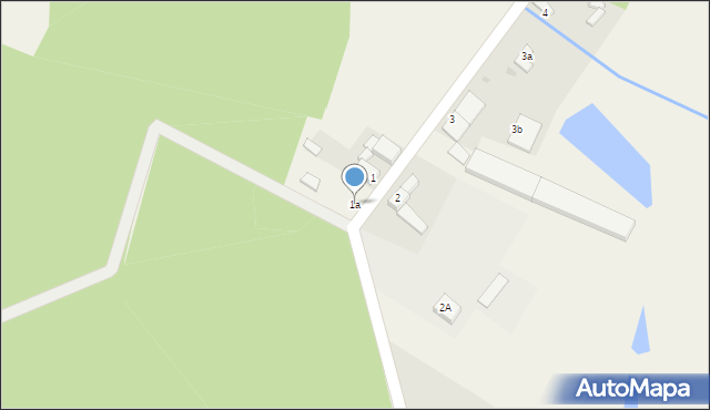 Dąbrowa Górna, Dąbrowa Górna, 1a, mapa Dąbrowa Górna