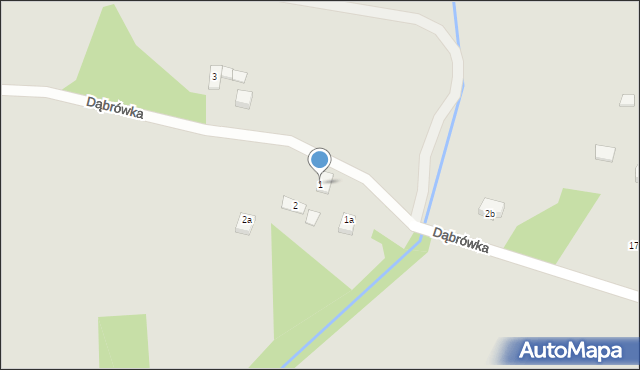 Dąbrowa Górnicza, Dąbrówka, 1, mapa Dąbrowa Górnicza