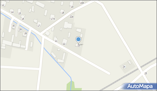Dąbrowa-Łazy, Dąbrowa-Łazy, 23, mapa Dąbrowa-Łazy