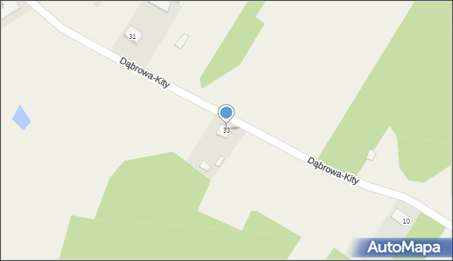 Dąbrowa-Michałki, Dąbrowa-Michałki, 33, mapa Dąbrowa-Michałki