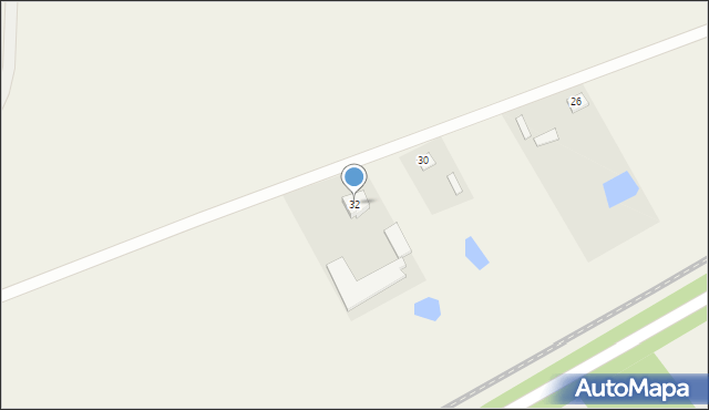 Dąbrowa-Moczydły, Dąbrowa-Moczydły, 32, mapa Dąbrowa-Moczydły