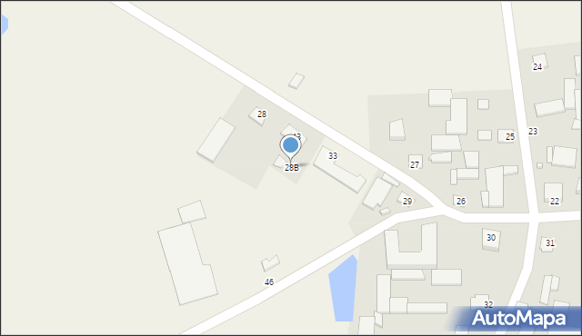 Dąbrowa-Nowa Wieś, Dąbrowa-Nowa Wieś, 28B, mapa Dąbrowa-Nowa Wieś