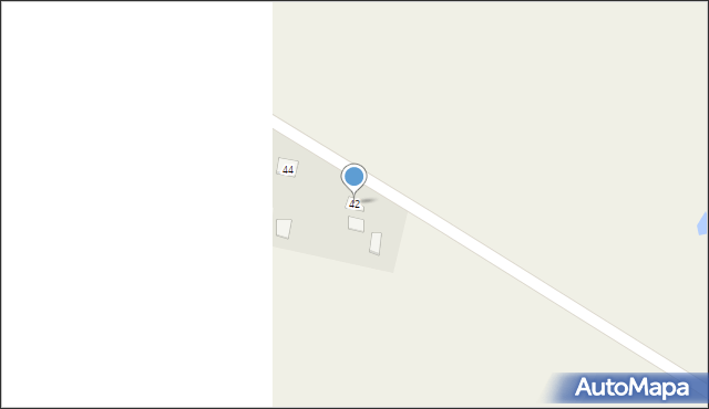 Dąbrowa-Nowa Wieś, Dąbrowa-Nowa Wieś, 42, mapa Dąbrowa-Nowa Wieś