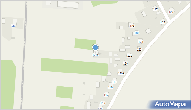 Dąbrowa Rzeczycka, Dąbrowa Rzeczycka, 121a, mapa Dąbrowa Rzeczycka