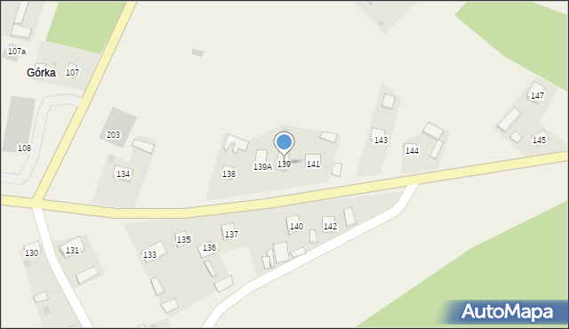 Dąbrowa Rzeczycka, Dąbrowa Rzeczycka, 139, mapa Dąbrowa Rzeczycka