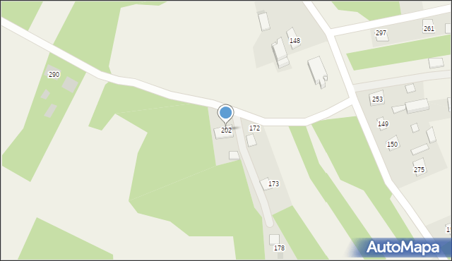 Dąbrowa Rzeczycka, Dąbrowa Rzeczycka, 202, mapa Dąbrowa Rzeczycka