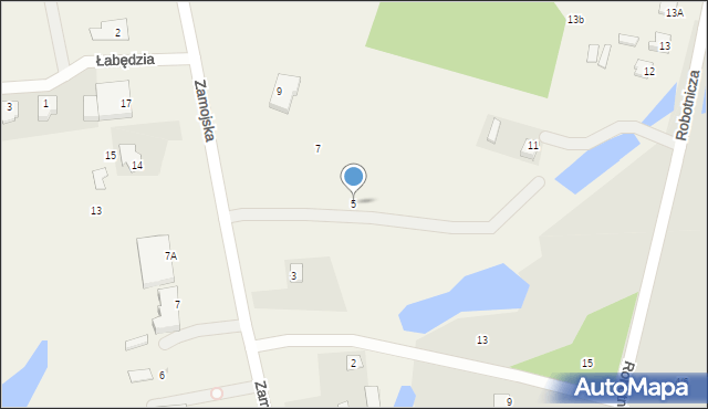 Dąbrowa Tomaszowska, Dąbrowa Tomaszowska, 5, mapa Dąbrowa Tomaszowska