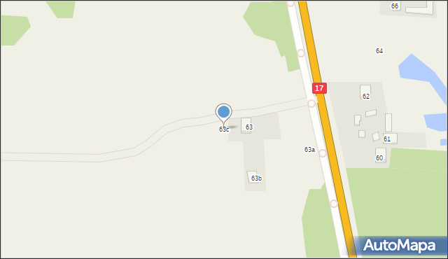 Dąbrowa Tomaszowska, Dąbrowa Tomaszowska, 63c, mapa Dąbrowa Tomaszowska