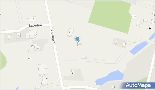 Dąbrowa Tomaszowska, Dąbrowa Tomaszowska, 7, mapa Dąbrowa Tomaszowska