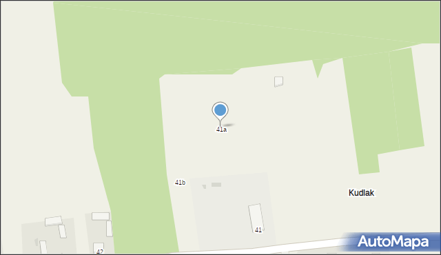 Dąbrowa Wronowska, Dąbrowa Wronowska, 41a, mapa Dąbrowa Wronowska