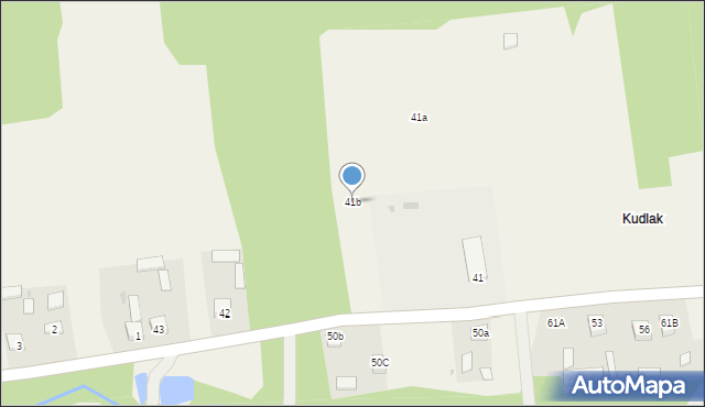 Dąbrowa Wronowska, Dąbrowa Wronowska, 41b, mapa Dąbrowa Wronowska