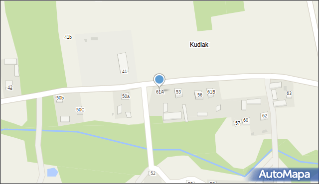 Dąbrowa Wronowska, Dąbrowa Wronowska, 61A, mapa Dąbrowa Wronowska