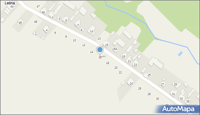 Dąbrowice, Dąbrowice, 16, mapa Dąbrowice