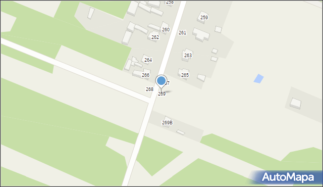 Dąbrowice, Dąbrowice, 269, mapa Dąbrowice