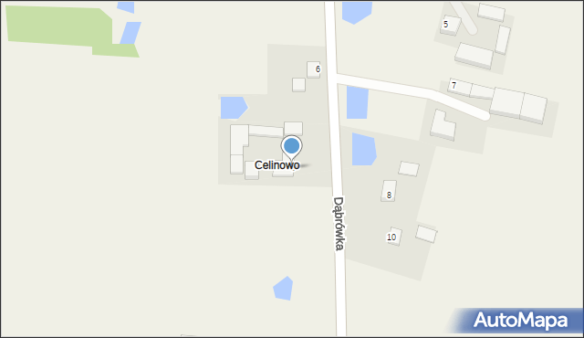 Dąbrówka, Dąbrówka, 9, mapa Dąbrówka