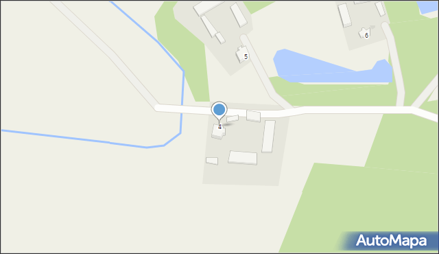 Dąbrówka, Dąbrówka, 4, mapa Dąbrówka
