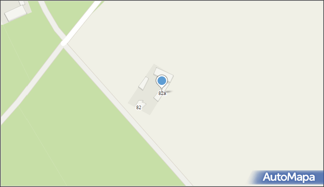 Dąbrówka, Dąbrówka, 82a, mapa Dąbrówka