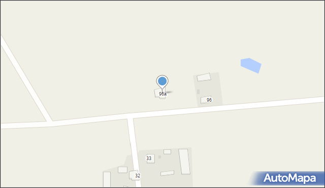 Dąbrówka, Dąbrówka, 96a, mapa Dąbrówka